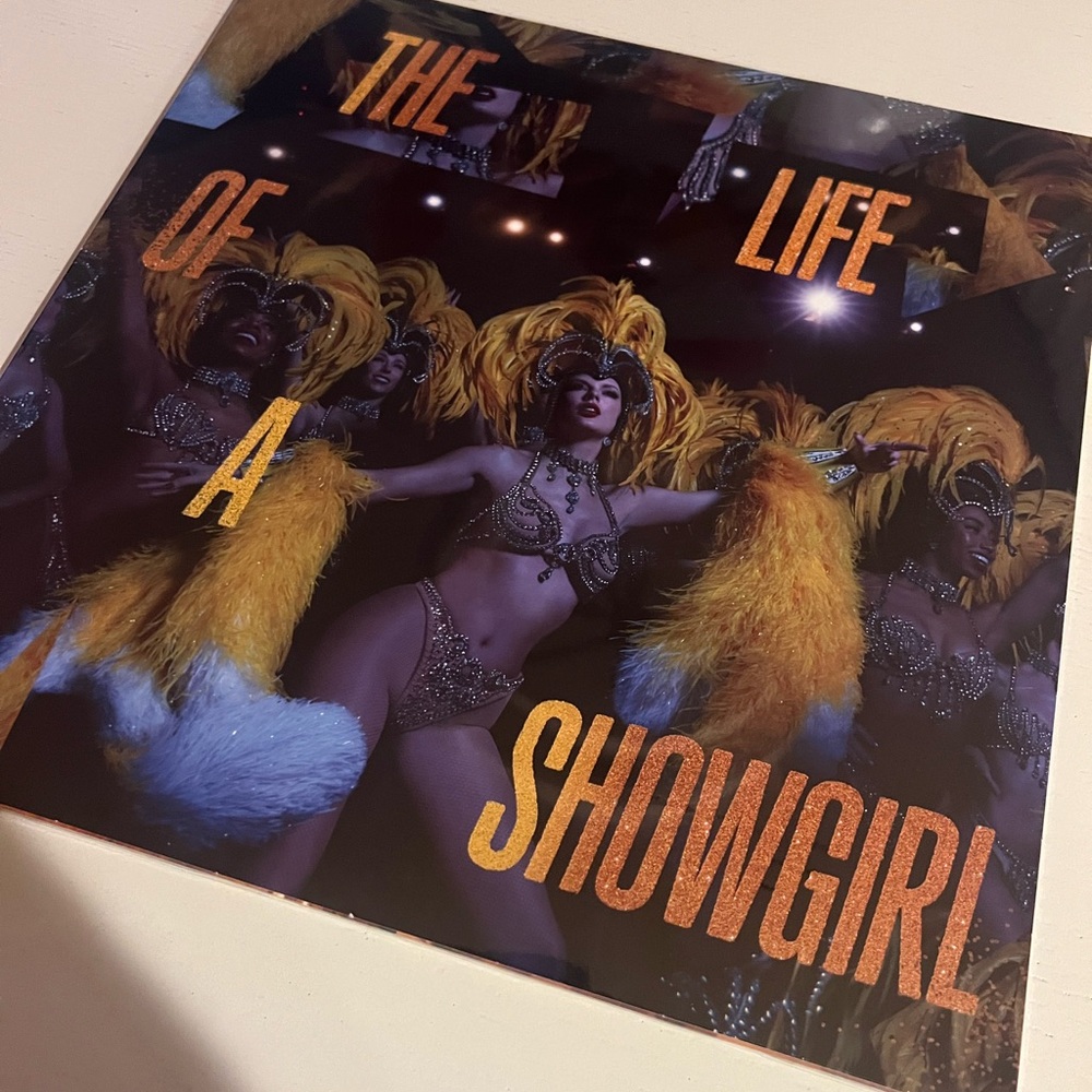 The Life of a Showgirl Vinyl Record